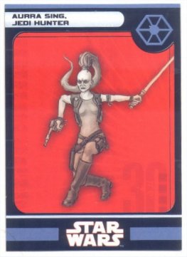 #2  Aurra Sing, Jedi Hunter - Very Rare