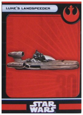 #13 Luke's Landspeeder - Very Rare