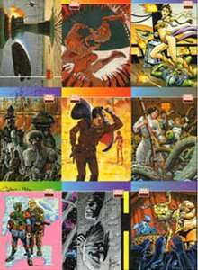9 card uncut sheet