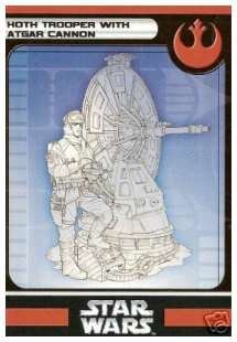 #43 Hoth Trooper with ATGAR Cannon - Rare