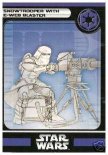 #51 Snowtrooper with E-Web Blaster - Rare