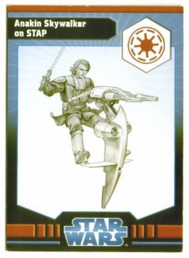 #4  Anakin Skywalker on STAP - Very Rare
