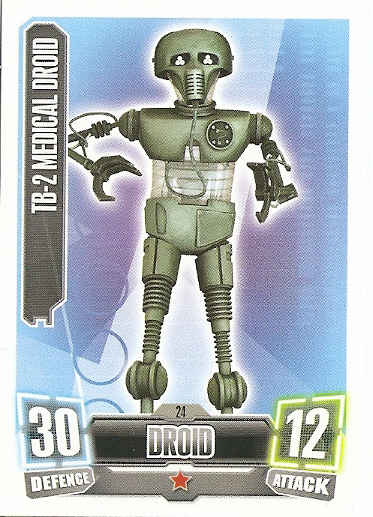 Separatist KAMPF-DROIDE Droide Force Attax Movie Cards 2 145 