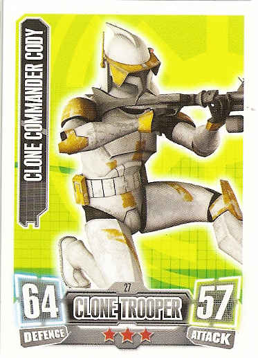 Force Attax Serie 2 Clone Commander Colt #043