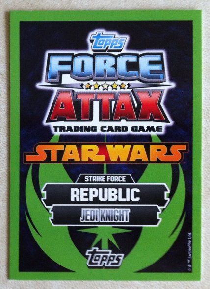Force Attax Serie 5 LEOK-Obi-Wan Kenobi-EDIZIONE LIMITATA