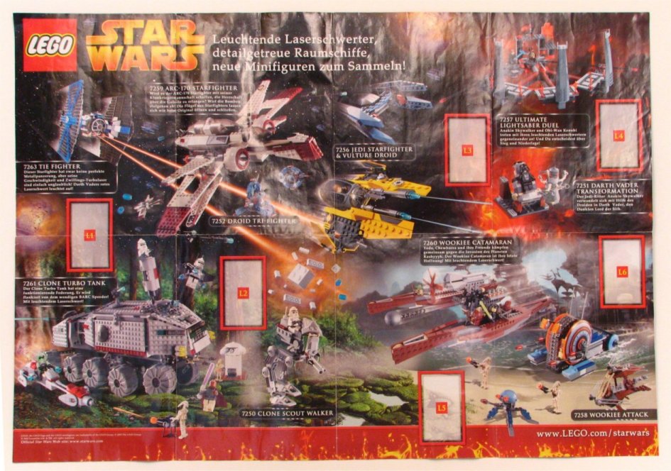 Star Wars Episode 3 Rots Uk Merlin Stickers Poster And Album