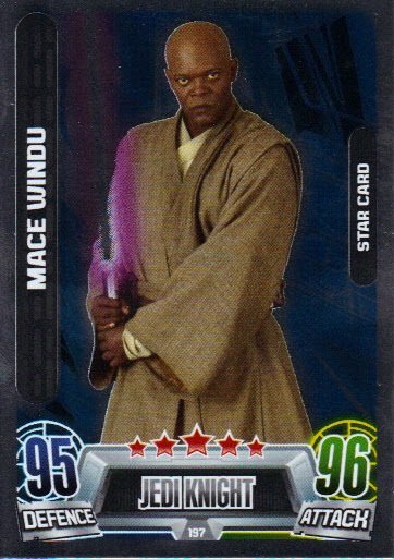 TOPPS STAR WARS  FORCE ATTAX SERIES  2  FOIL  CARDS 193 to 240 by TOPPS 