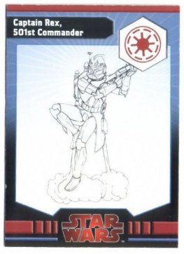 #26 Captain Rex, 501st Commander - Rare