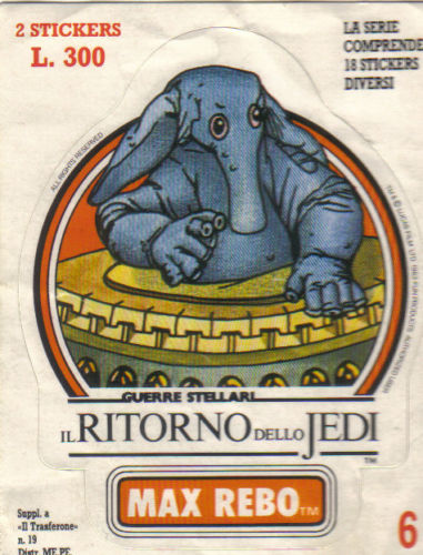 #6, Max Rebo - Image from www.ebay.com