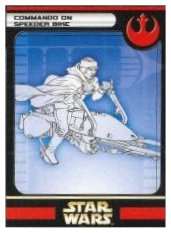 #4  Commando on Speeder Bike - Very Rare
