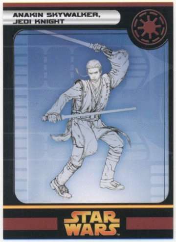 #3  Anakin Skywalker, Jedi Knight - Rare