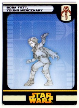 #42 Boba Fett, Young Mercenary - Rare
