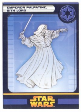 #59 Emperor Palpatine, Sith Lord - Very Rare