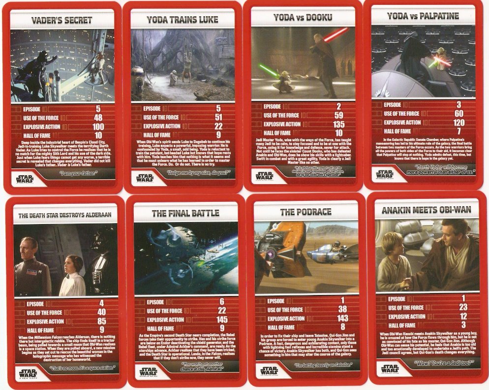Star Wars Top Trumps