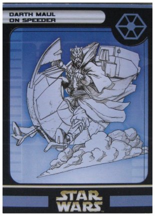 #7  Darth Maul on Sith Speeder - Very Rare