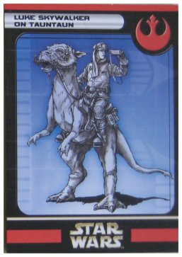 #48 Luke Skywalker on Tauntaun - Rare
