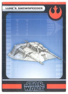 #15 Luke's Snowspeeder - HUGE - Very Rare