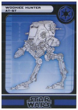 #44 Wookie Hunter AT-ST - HUGE - Rare
